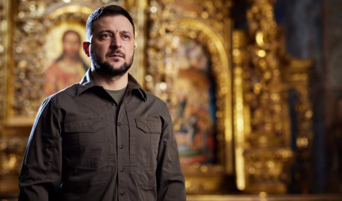 Привітання Президента України Володимира Зеленського з Великоднем