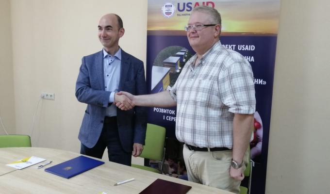 Оновлення інфраструктури та розвиток дуальної освіти - Луганський НАУ підписав меморандум з USAID