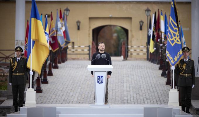 Виступ Президента з нагоди Дня захисників і захисниць України