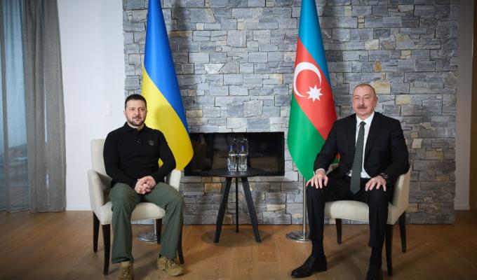 Президент України зустрівся з Президентом Азербайджану