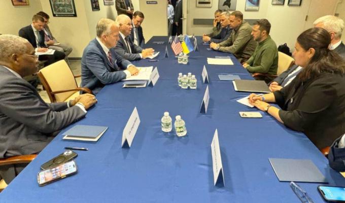 Володимир Зеленський провів зустріч із членами Конгресу США