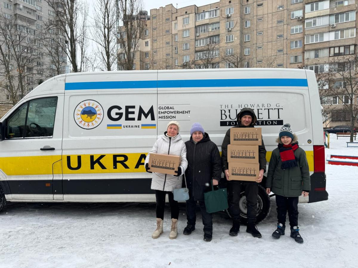 5 та 6 лютого в Києві видаватимуть гуманітарну допомогу від благодійників