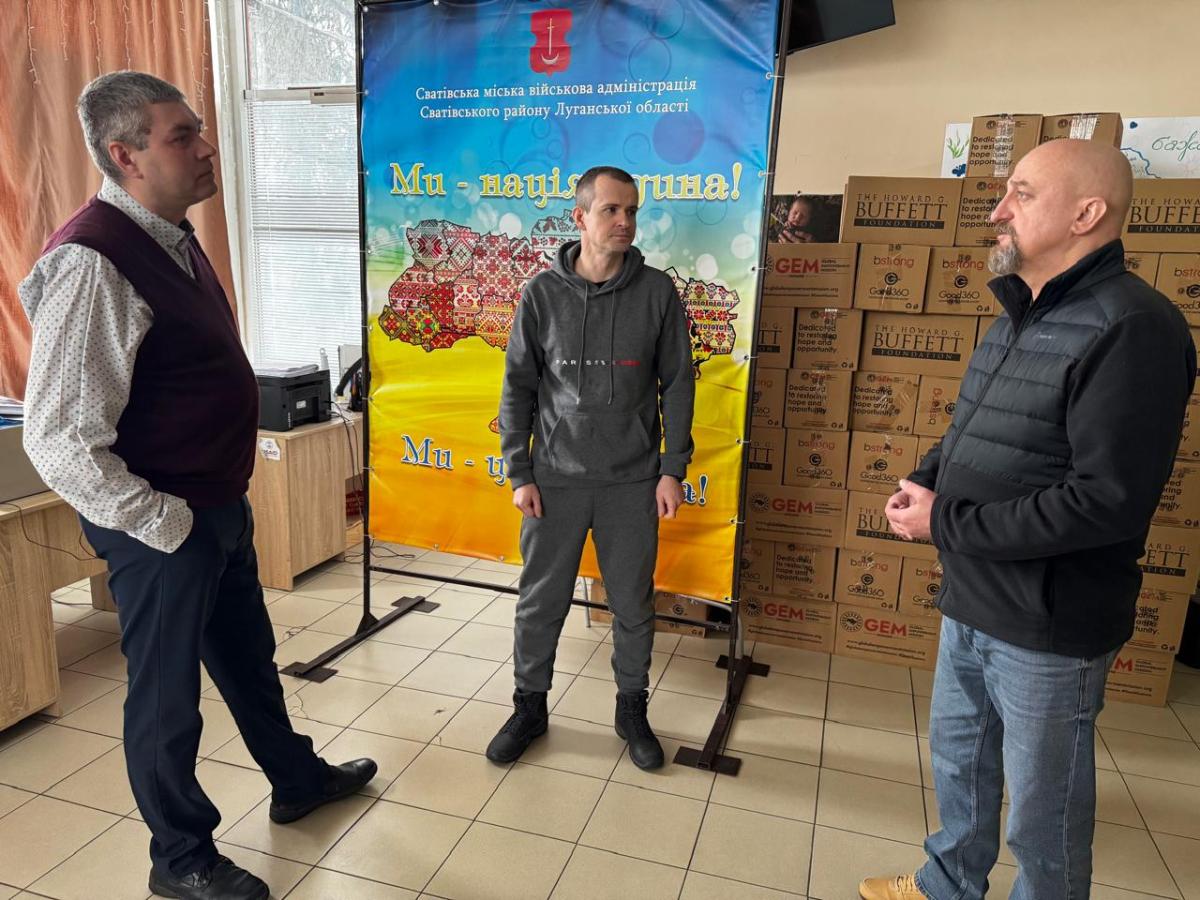 Моніторинг гуманітарних хабів Сватівського району на Київщині: підтримка понад 8 тисяч ВПО