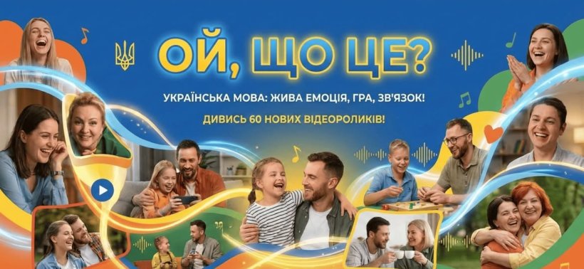 Як діти допомагають українцям закохатися в мову: стартувала серія коротких відео «Ой, що це?»