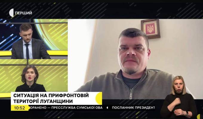 Артем Лисогор про ситуацію на Луганщині – 12 лютого, день (відео)