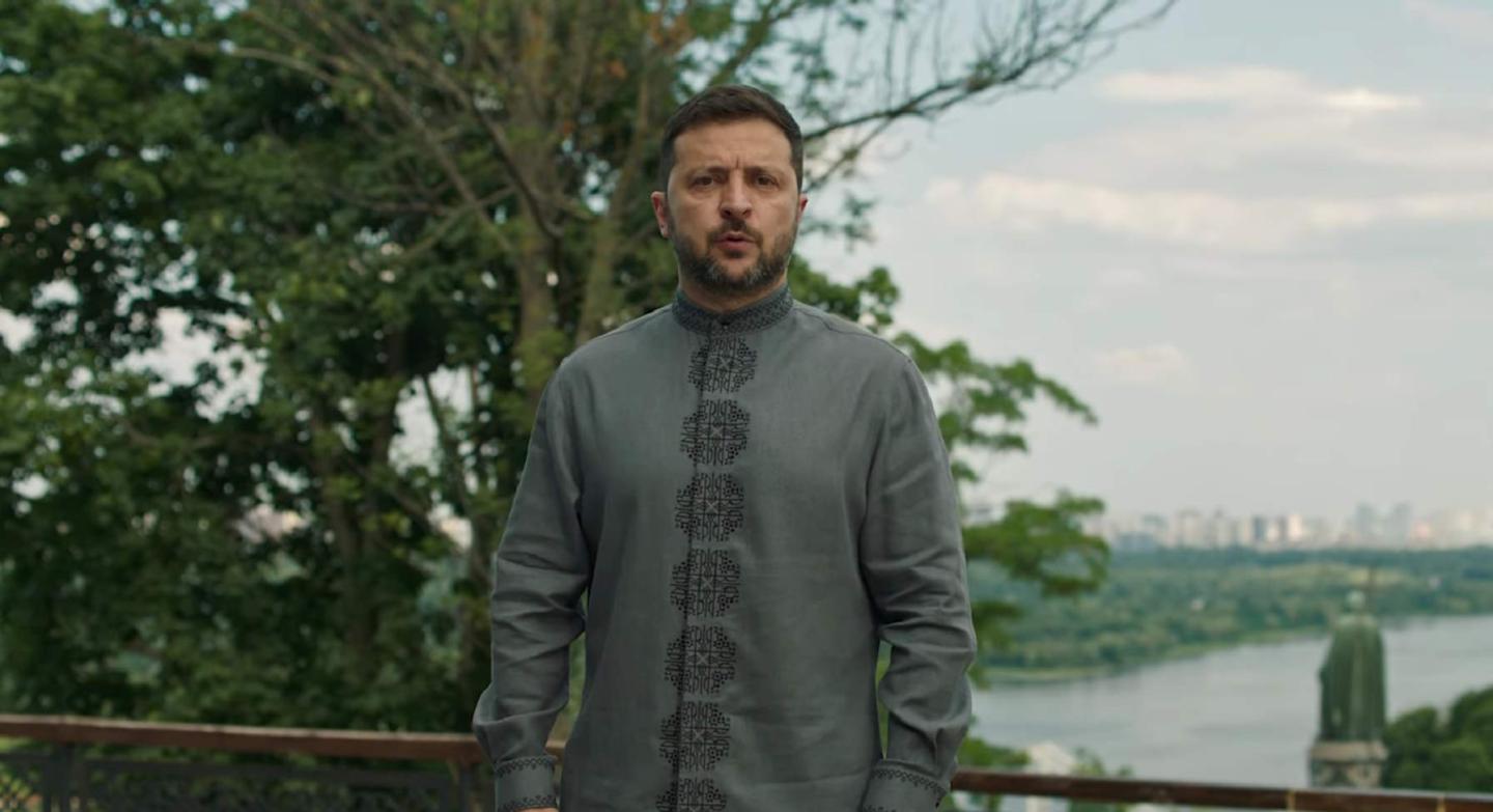 Звернення Президента Володимира Зеленського з нагоди Дня Української Державності