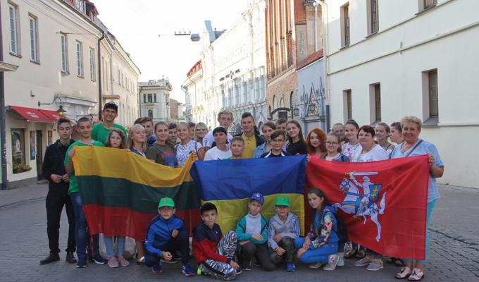Діти з Луганщини побували в Литві