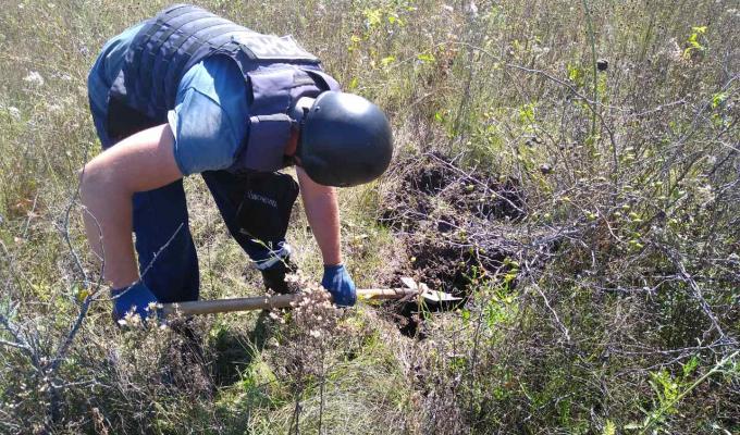 Піротехніками на Луганщині виявлено та вилучено 31 одиницю вибухонебезпечних предметів