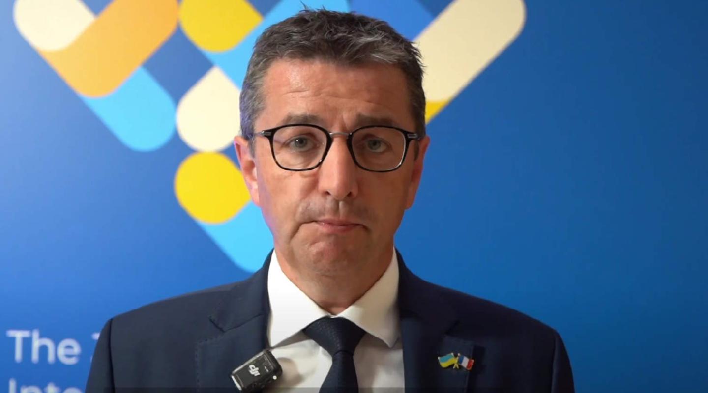 Мер французького міста Сент-Етьєн Гаель Пердріо щодо співпраці з Луганщиною (відео)