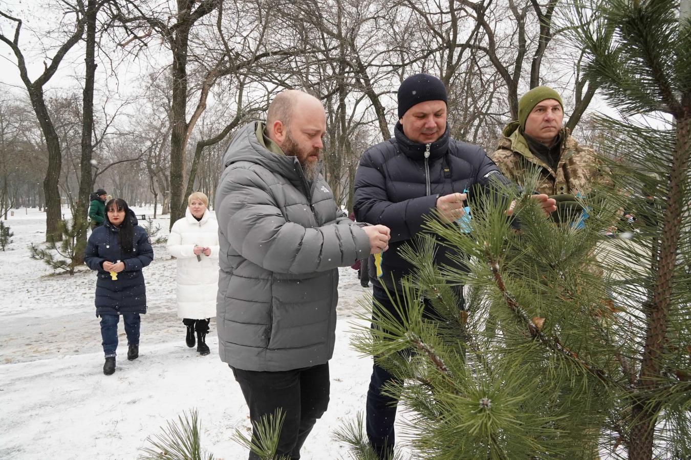 Луганчани вшанували Героїв Небесної Сотні акцією «Ангели пам’яті» у Дніпрі