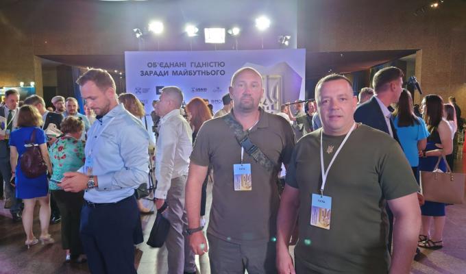 Делегація Луганської області взяла участь у VІ Міжнародному ветеранському форумі «Україна. Захисники. Майбутнє» 