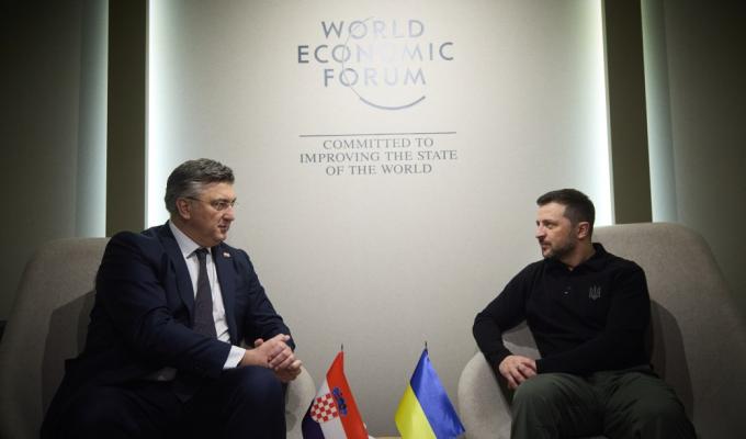 Посилення позицій України та гарантії безпеки: Президент зустрівся з Прем’єр-міністром Хорватії