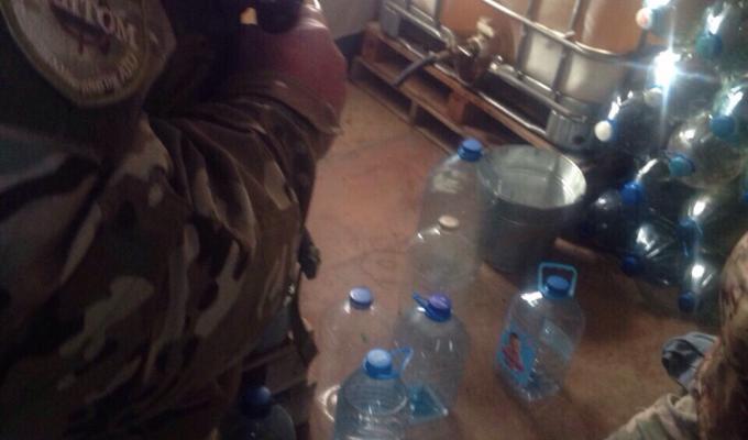 «Фантомівці» Луганщини викрили нелегальну автозаправку в Рубіжному