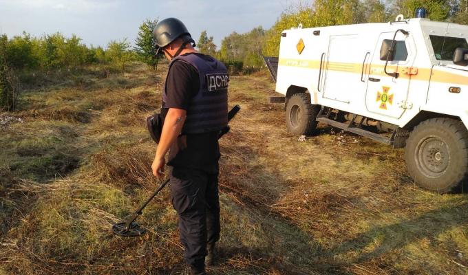 Піротехніками на Луганщині виявлено та вилучено 111 одиниць вибухонебезпечних предметів 