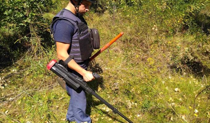 Піротехніками в області вилучено 86 вибухонебезпечних предметів