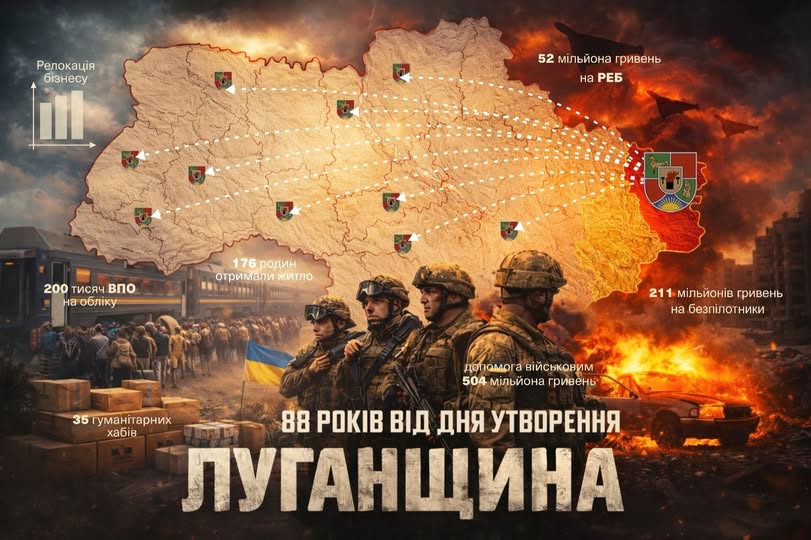 Луганщина – 88: як область працює в умовах релокації та війни