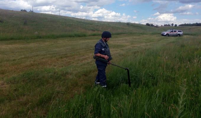 На Луганщині вилучено 68 одиниць вибухонебезпечних предметів
