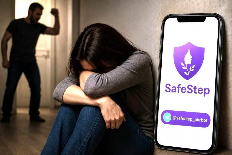 Жінок Луганщини закликають скористатися чат-ботом SafeStep для отримання допомоги у випадках домашнього та гендерно зумовленого насильства