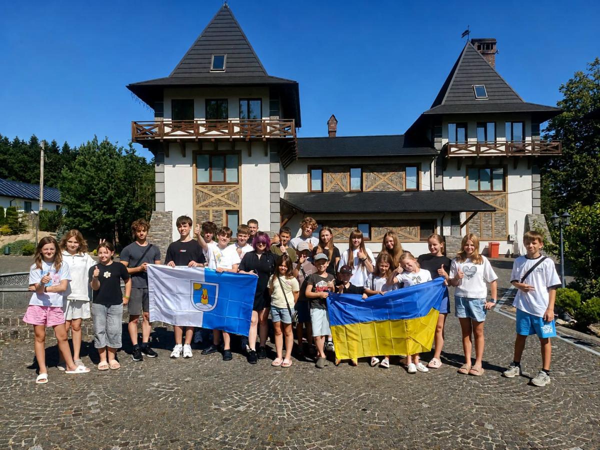 24 дитини з Мілівської громади оздоровлюються на Львівщині