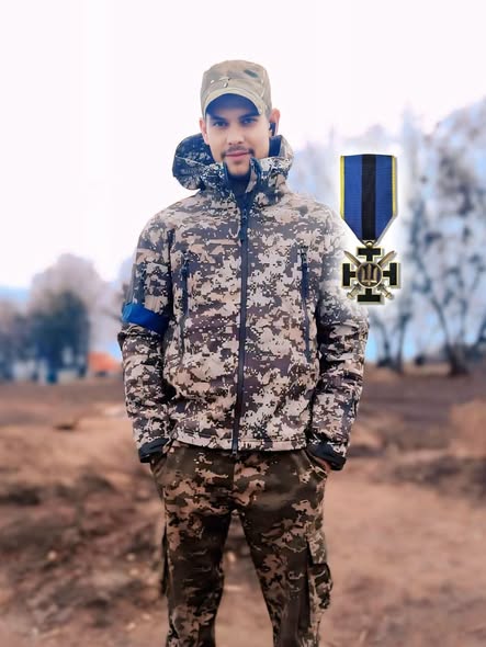Захисника з Білокуракинщини Дмитра Радича посмертно нагороджено нагрудним знаком Головнокомандувача ЗСУ