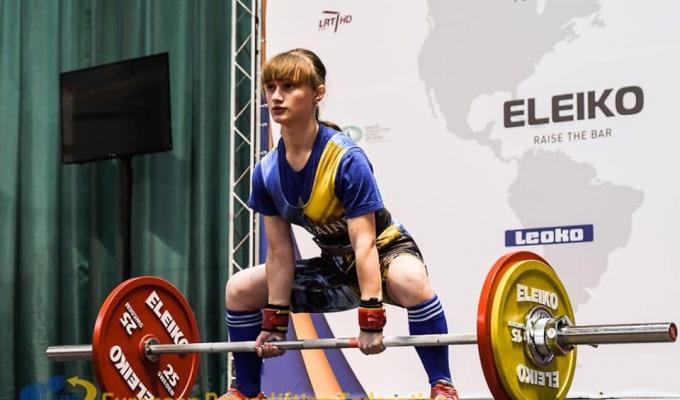Спортсменка з Луганщини – чемпіонка європейських змагань із пауерліфтингу 