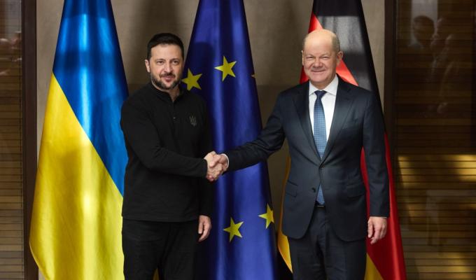 У Мюнхені Володимир Зеленський зустрівся з Олафом Шольцом