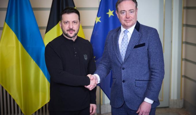 Президент і Прем’єр-міністр Бельгії обговорили продовження підтримки України