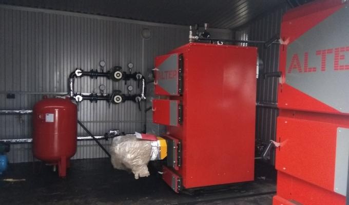 У центрі реабілітації ветеранів війни встановлюють сучасну котельню