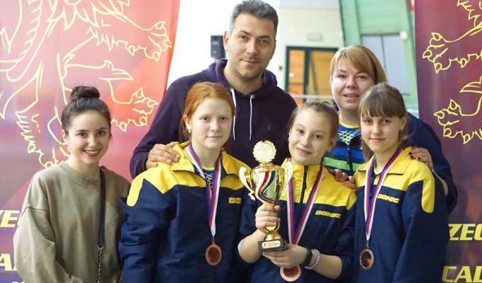 Юні тенісистки Луганщини здобули бронзу міжнародного турніру 