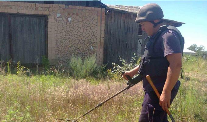 На Луганщині вилучено 73 одиниці вибухонебезпечних предметів