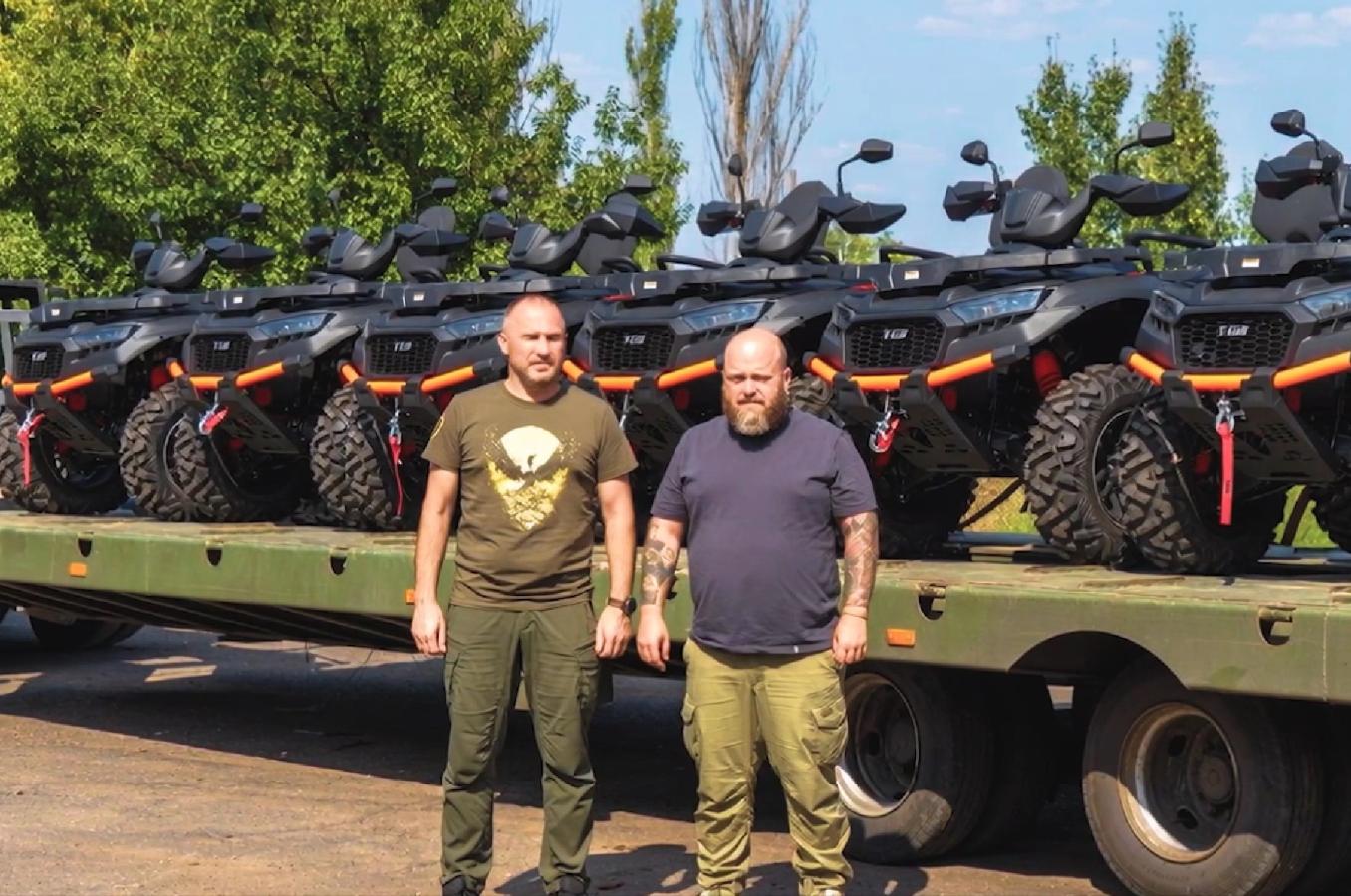 Олексій Харченко: забезпечили бійців бригади «Помста» на 50 мільйонів гривень