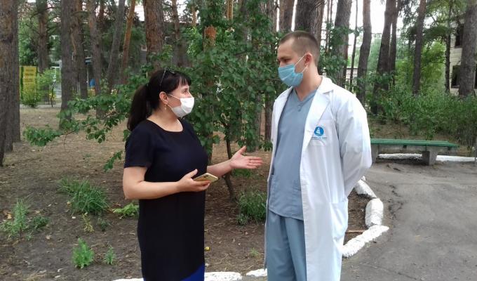 Катерина Безгинська: дев`ять з тридцяти постраждалих від пожежі вже виписані з Новоайдарської лікарні 