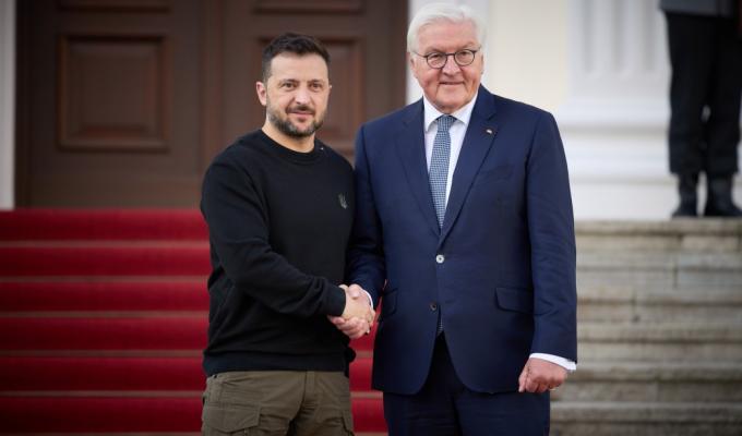 Фінансова підтримка України та відбудова Чернігівщини: Володимир Зеленський зустрівся з Федеральним Президентом Німеччини