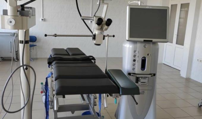 На Луганщині вперше відбулась операція у дитини з приводу травматичної катаракти