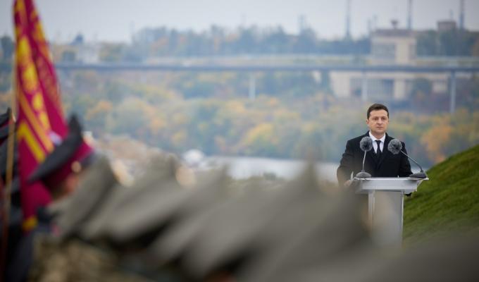 Глава держави – військовим ліцеїстам: Сьогодні на Хортиці народжуються майбутні захисники України