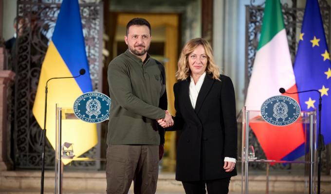 Президент України представив План перемоги Джорджі Мелоні 