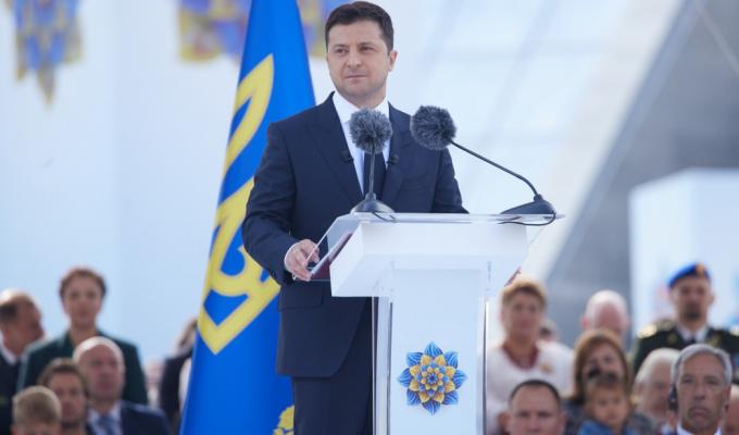 Промова Президента Володимира Зеленського з нагоди 30-ї річниці незалежності України