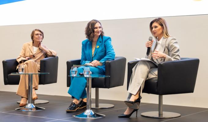 Олена Зеленська на конференції щодо ментального здоров’я в Берліні: Український досвід стійкості нині унікальний