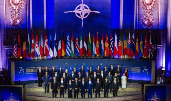 Розпочався саміт країн-членів НАТО, присвячений 75-й річниці від дня утворення Північноатлантичного альянсу