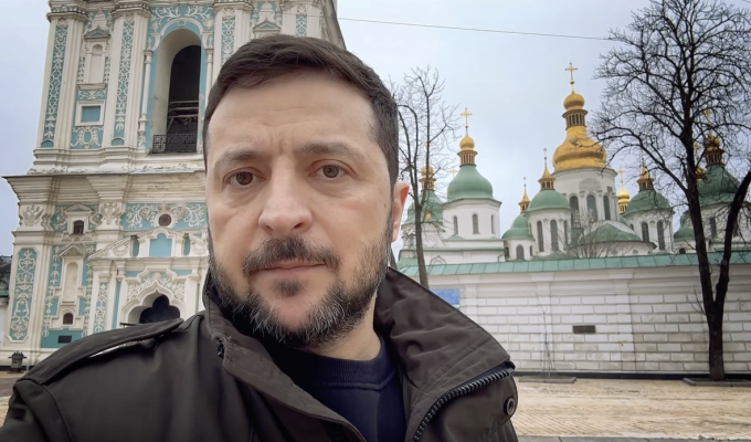 Звернення Володимира Зеленського з нагоди Дня Соборності України