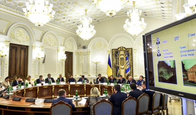 Президент закликав Парламент розглянути законопроект про медичну реформу до закінчення сесії