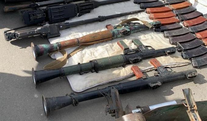 На Луганщині СБУ попередила нелегальне вивезення гранатометів та крупнокаліберних кулеметів із району проведення ООС