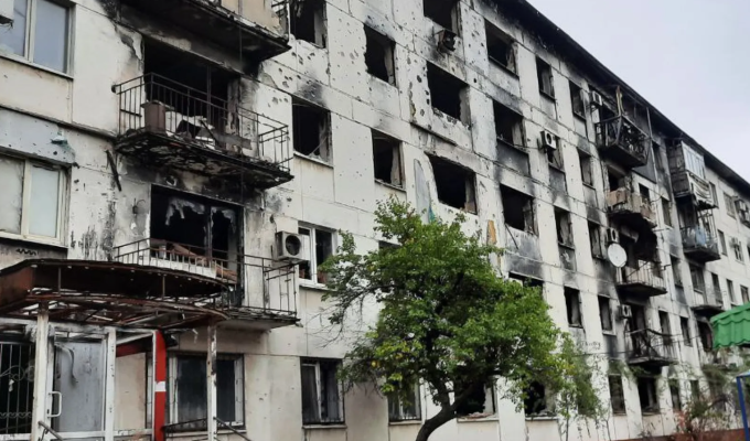 Упродовж лютого майже 850 повідомлень про зруйноване житло подали мешканці Луганщини