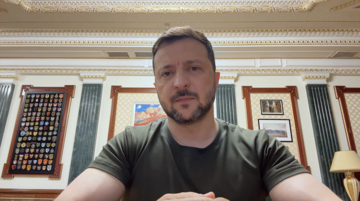 У нас в Україні немає жодної проблеми вести перемовини – ми готові до будь-яких форматів – звернення Президента