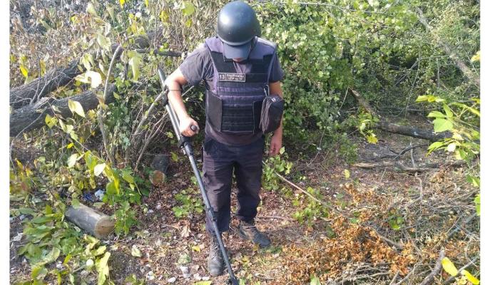 Піротехніками у Станиці Луганській виявлено та вилучено 55 одиниць вибухонебезпечних предметів 