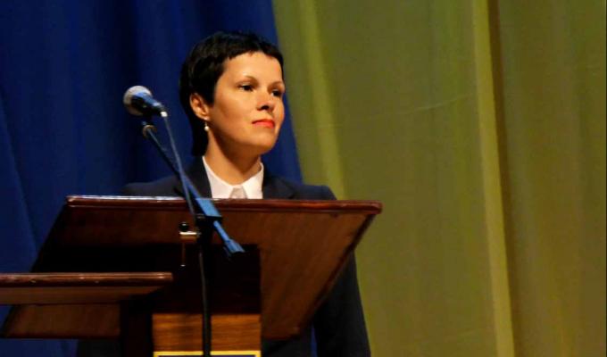 Ольга Лішик привітала з прийдешнім святом військових у Краматорську