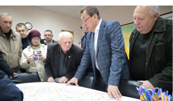 Віталій Комарницький зустрівся з ініціативною групою шахтарів Луганщини