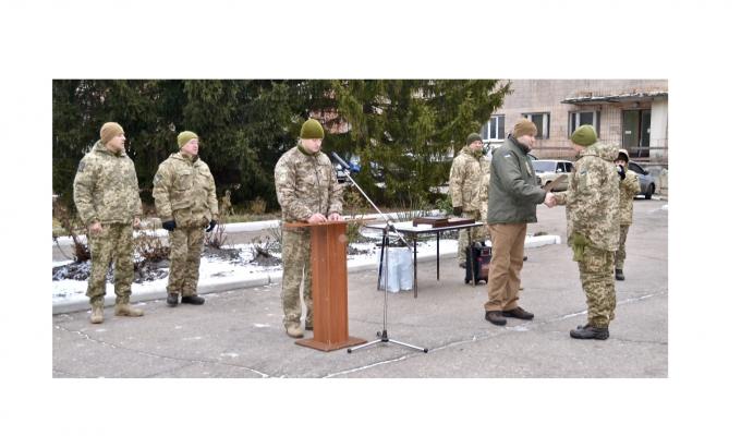 Резервісти склали присягу на Луганщині 