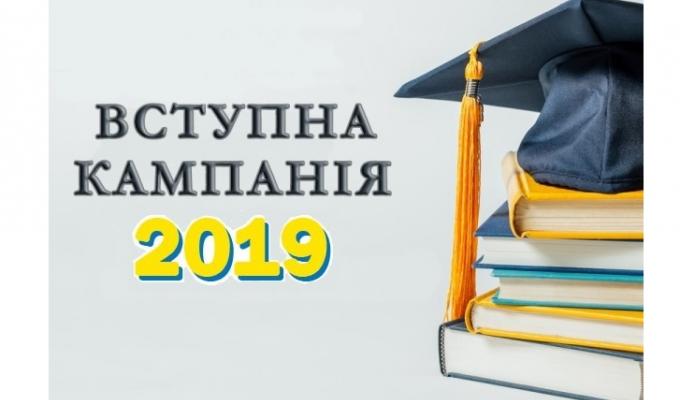 Вступ-2019: змінено терміни проведення творчих конкурсів