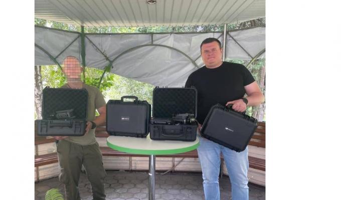 #Вірю_в_ЗСУ Нашим захисникам передали ще чотири квадрокоптери